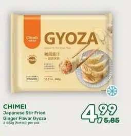 Amazing Oriëntal CHIMEI Japanese Stir Fried Ginger Flavor Gyoza aanbieding