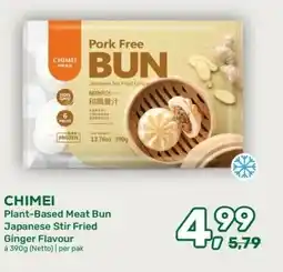 Amazing Oriëntal CHIMEI Plant-Based Meat Bun Japanese Stir Fried aanbieding