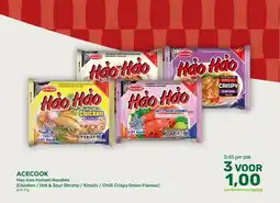 Amazing Oriëntal ACECOOK Hao Hao Instant Noodles aanbieding