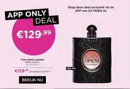 ICI Paris XL Yves Saint Laurent Black Opium Eau de Parfum aanbieding