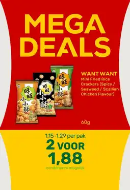 Amazing Oriëntal WANT WANT aanbieding