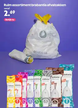 AllesZ Ruim assortiment brabantia afvalzakken aanbieding