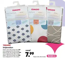 AllesZ TOMADO® Strijkmolton aanbieding