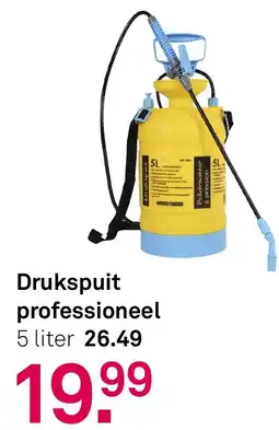 Karwei Drukspuit professioneel aanbieding