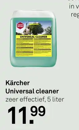Karwei Kärcher Universal cleaner aanbieding