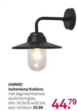 Karwei KARWEI buitenlamp Koblenz aanbieding
