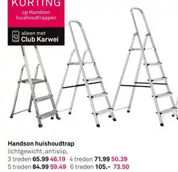 Karwei Handson huishoudtrappen aanbieding