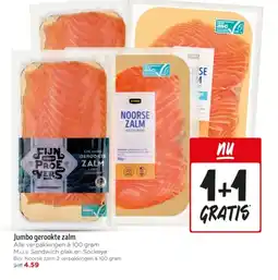 Jumbo Jumbo gerookte zalm aanbieding