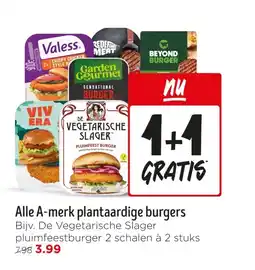 Jumbo Alle A-merk plantaardige burgers aanbieding