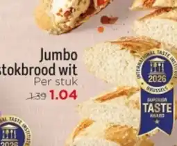 Jumbo Jumbo stokbrood wit aanbieding