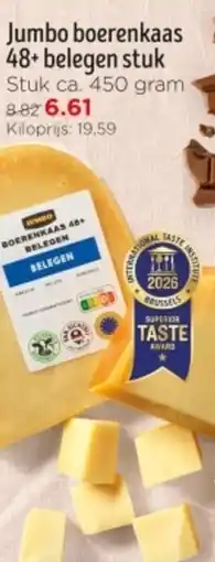 Jumbo Jumbo boerenkaas 48+ belegen stuk aanbieding