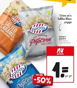 Jumbo Jimmy's popcórn aanbieding