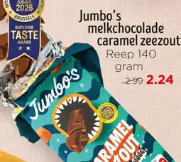 Jumbo Jumbo's melkchocolade caramel zeezout aanbieding