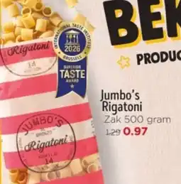 Jumbo Jumbo's Rigatoni aanbieding