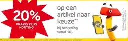 Praxis op een artikel naar keuze aanbieding