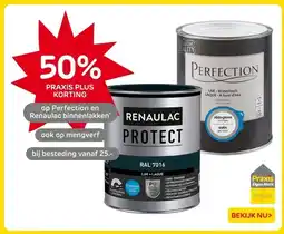 Praxis op Perfection en Renaulac binnenlakken aanbieding