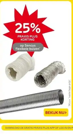 Praxis op Sencys flexibele buizen aanbieding