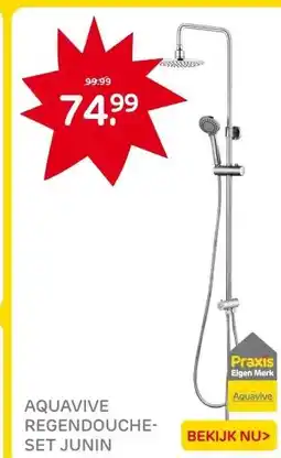 Praxis Aquavive Regendouche Junin - Zonder aanbieding