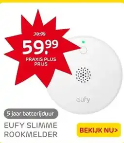 Praxis Eufy Rookmelder - E10 - Wit aanbieding