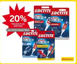 Praxis op Loctite Super Glue aanbieding