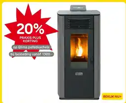 Praxis op Qlima pelletkachels aanbieding