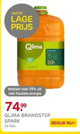 Praxis Brandstof Qlima Spark 20 L aanbieding