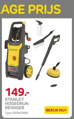 Praxis STANLEY HOGEDRUK- REINIGER aanbieding
