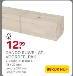 Praxis CANDO RUWE LAT VOORDEELPAK aanbieding