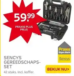 Praxis Sencys gereedschapset – 42 stuks aanbieding