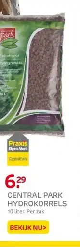 Praxis Central Park hydrokorrels 10L aanbieding