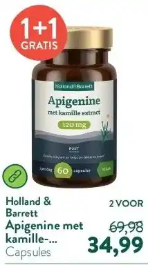 Holland & Barrett Apigenine met kamille-extract aanbieding