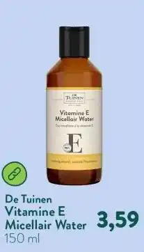 Holland & Barrett Vitamine E Micellair Water aanbieding