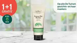 Holland & Barrett Op alle De Tuinen gezichts- en haar maskers aanbieding
