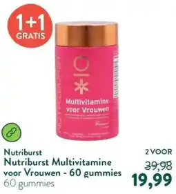 Holland & Barrett Nutriburst Multivitamine voor Vrouwen - 60 gummies aanbieding