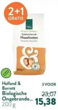 Holland & Barrett Biologische Ongebrande Witte Hazelnoten aanbieding
