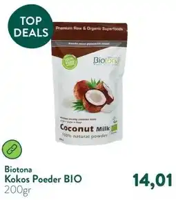 Holland & Barrett Kokos Poeder BIO aanbieding