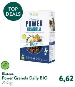 Holland & Barrett Power Granola Daily BIO aanbieding