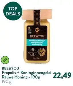 Holland & Barrett Propolis + Koninginnengelei Rauwe Honing - 190g aanbieding