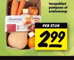 Nettorama Verspakket pompoen of erwtensoep aanbieding