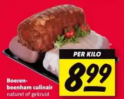 Nettorama Boeren- beenham culinair naturel of gekruid aanbieding
