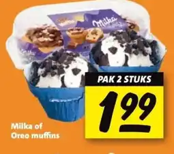Nettorama Milka of Oreo muffins aanbieding