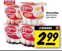 Nettorama Mona pudding aanbieding