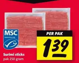 Nettorama Surimi sticks aanbieding