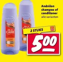 Nettorama Andrélon shampoo of conditioner alle varianten aanbieding