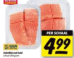 Nettorama Zalmfilet met huid aanbieding