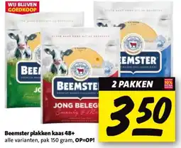Nettorama Beemster plakken kaas 48+ aanbieding