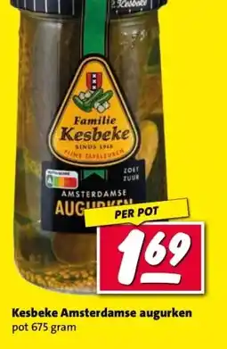 Nettorama Kesbeke Amsterdamse augurken aanbieding