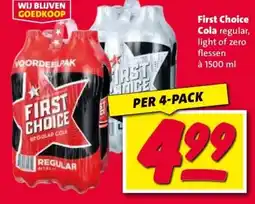 Nettorama First Choice Cola aanbieding