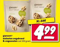 Nettorama gwoonº walnoten ongebrand & ongezouten aanbieding