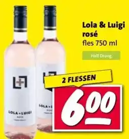 Nettorama Lola & Luigi rosé aanbieding